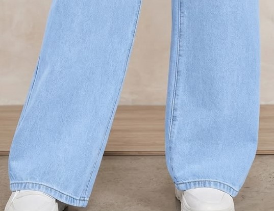 Relaxed Fit High Rise Jeans || Woman Jean's || Women Baggy Jeans 3